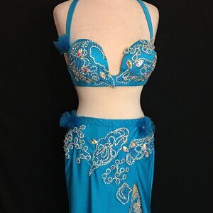 New Professional Belly Dance Costume